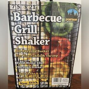 BBQ Grill Shaker Basket - Camping, Picnics, Travel